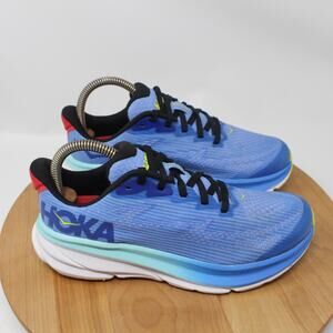 Hoka One One Shoes Youth 5.5 Clifton 9 Running Road Sneakers Kids Athleisure Gym
